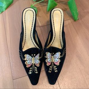 Vintage Matisse Butterfly Heels